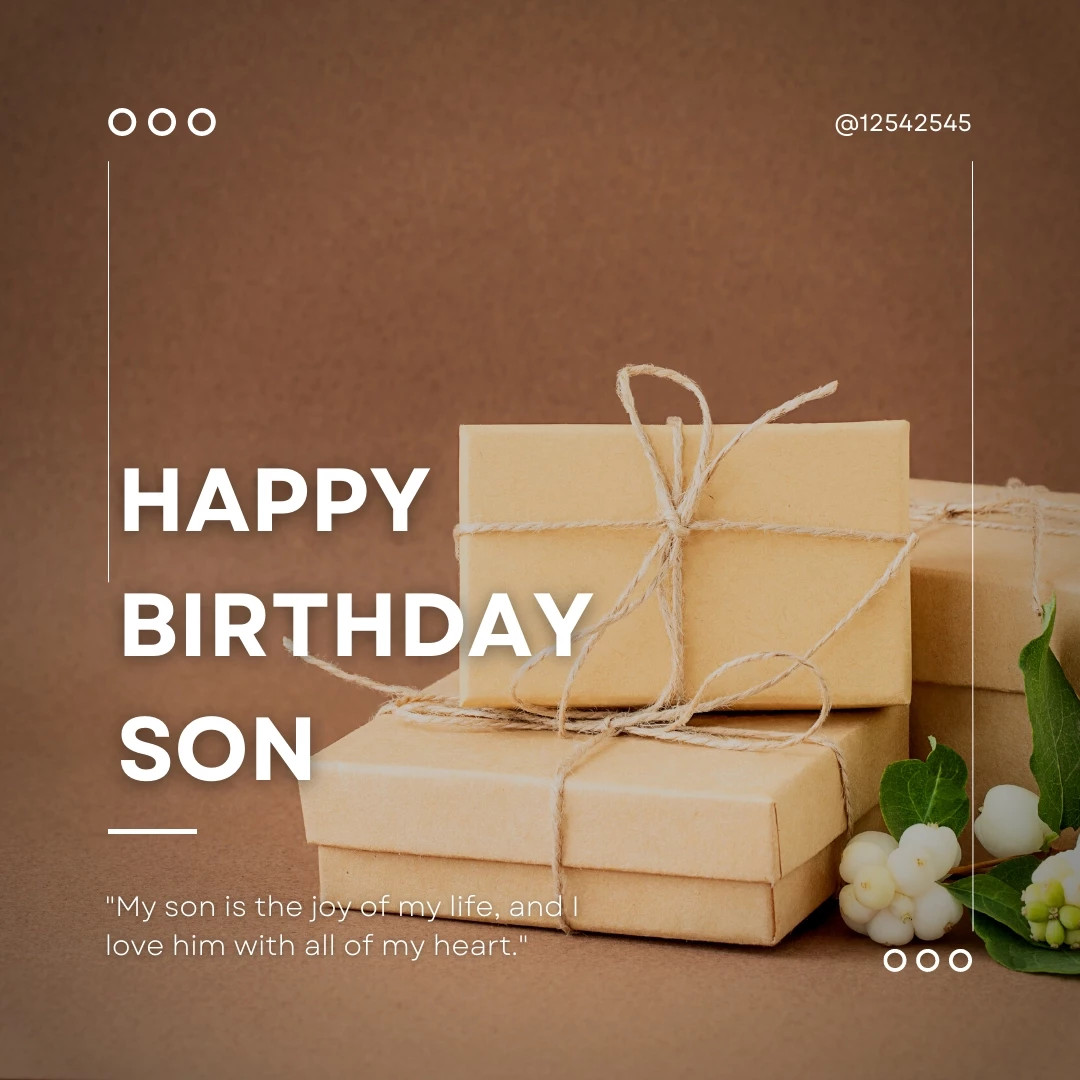 Heart Touching Birthday Quotes for Son From Mom