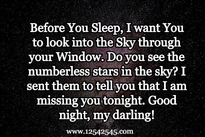 Good Night Messages For Love