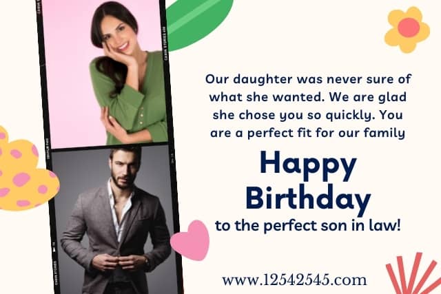 Birthday Wishes For Son In Law